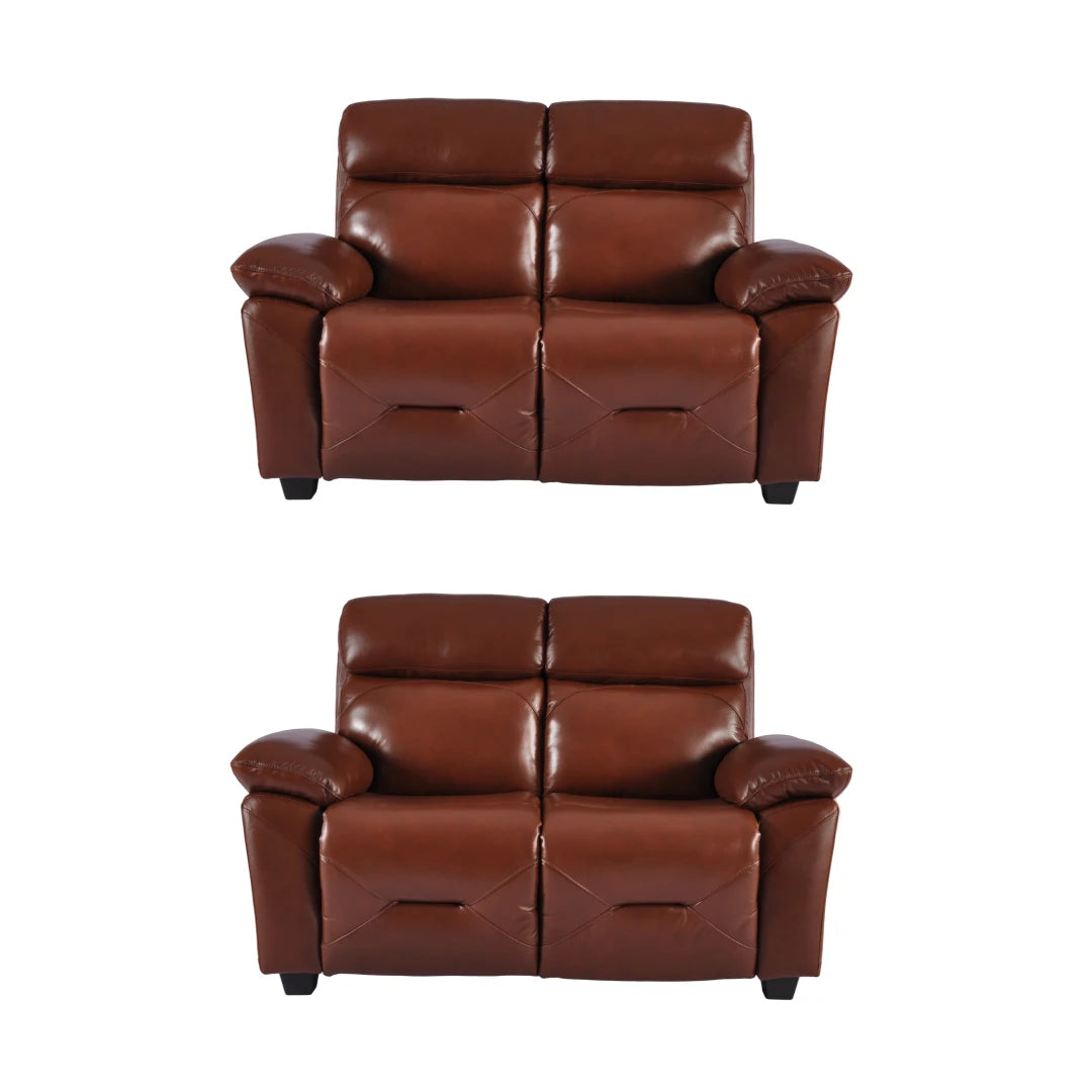 Rivello Genuine Leather Tan 2+2