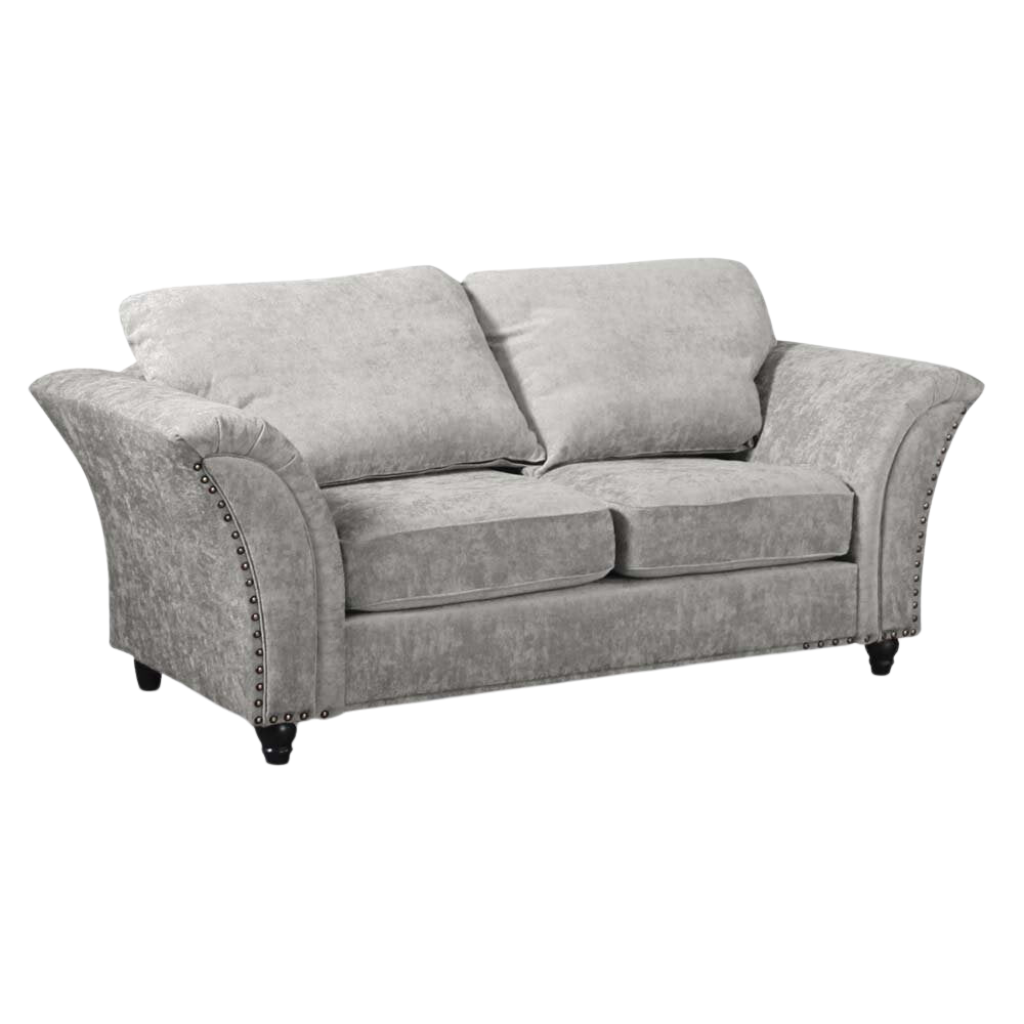 Canterbury Truffle Fabric 2+2 Seater Sofa Set