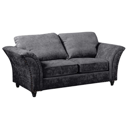 Canterbury Grey Fabric 2+2 Seater Sofa Set