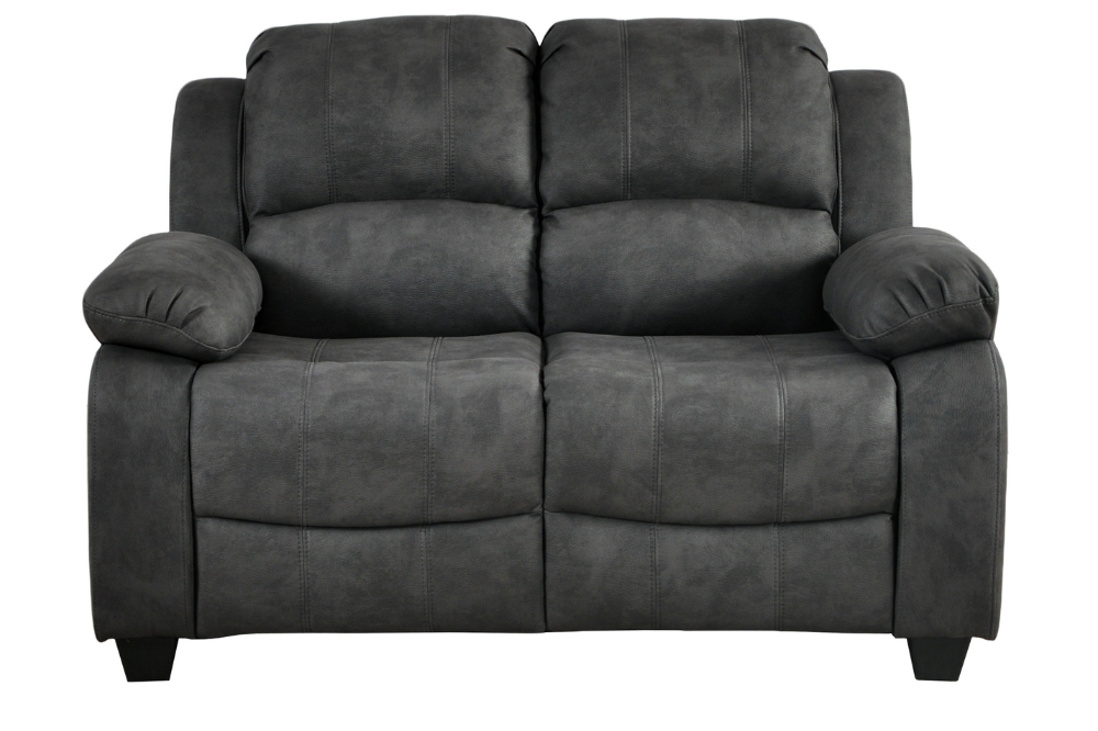 Valerie Charcoal Fabric 3+2 Seater Sofa Set