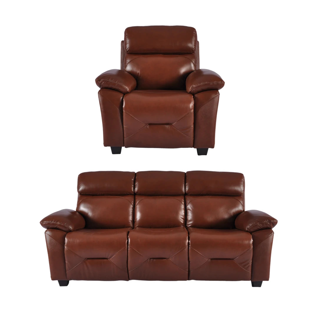 Rivello Tan 3+1 Seater