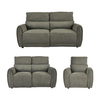 Carlisle Fabric Moss Green 3+2+1 Seater Sofa Set