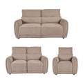 Carlisle Fabric Brown 3+2+1 Seater Sofa Set