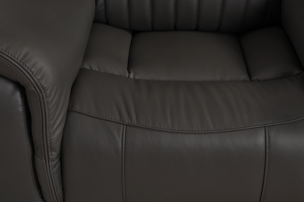 Cidliano Genuine Leather Grey Electric Power Recliner 2+2 Seater Sofa Set