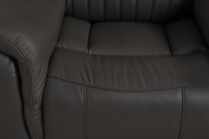 Cidliano Genuine Leather Grey Electric Power Recliner 2+2 Seater Sofa Set