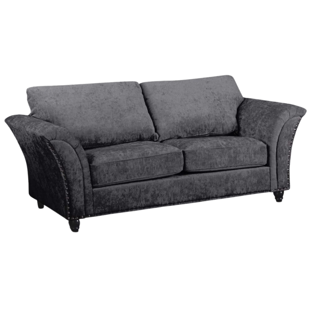 Canterbury Grey Fabric 3+3 Seater Sofa Set - Furniture Instore