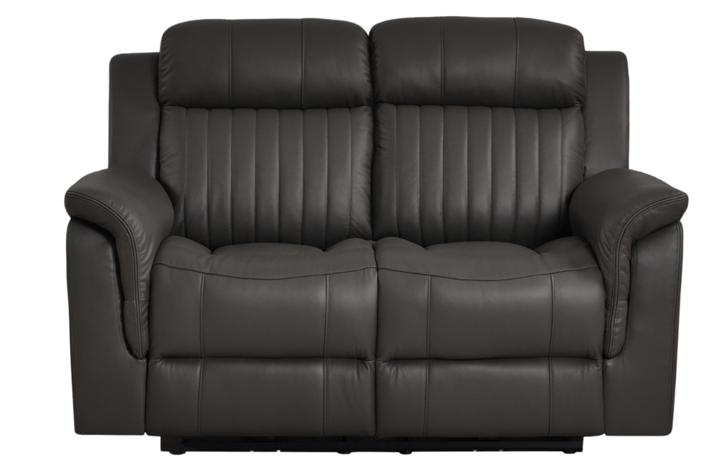 Cidliano Genuine Leather Grey Electric Power Recliner 3+2+1 Seater Sofa Set - Furniture Instore