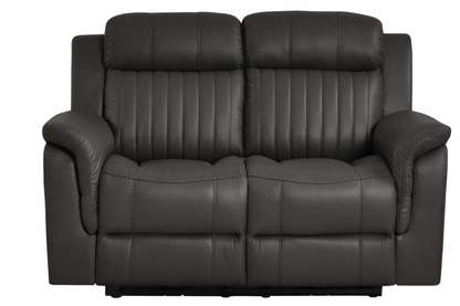 Cidliano Genuine Leather Grey Electric Power Recliner 3+2+1 Seater Sofa Set - Furniture Instore
