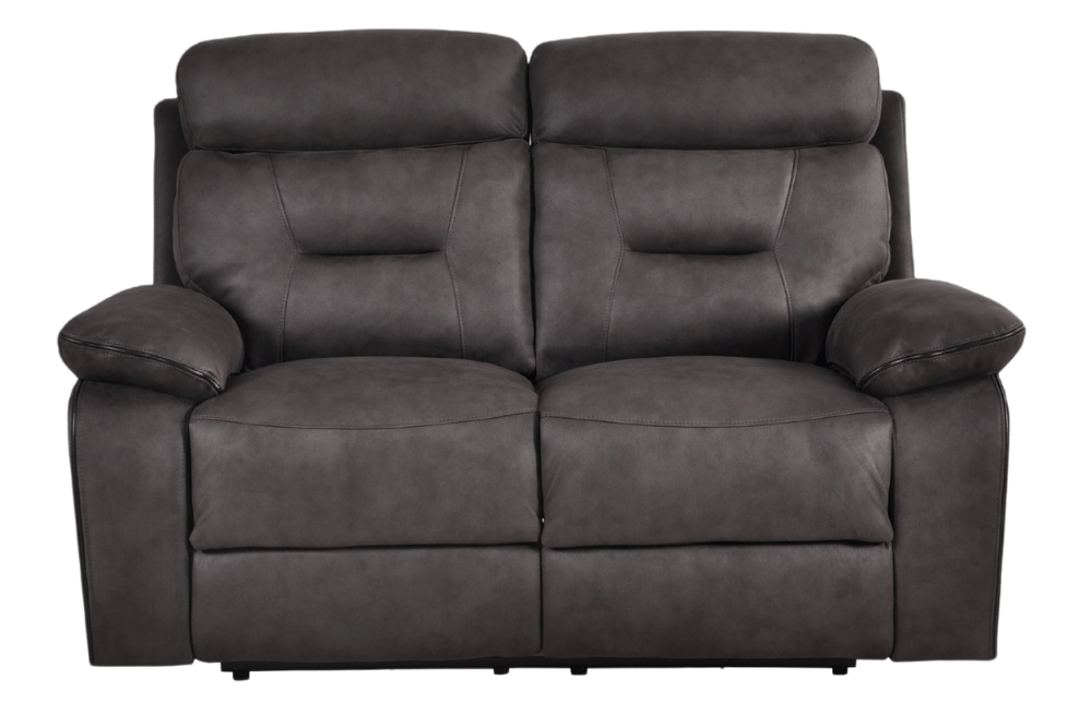 Foster Dark Grey Fabric Electric Recliner 2+1+1 Seater Sofa Set - Furniture Instore