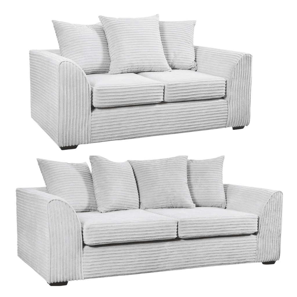 Byron Shark Fabric 3+2 Seater Sofa Set - Furniture Instore