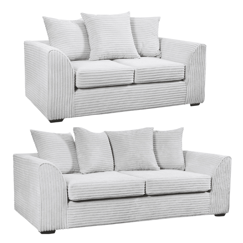 Byron Shark Fabric 3+2 Seater Sofa Set - Furniture Instore