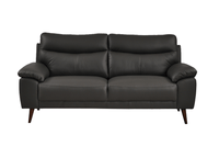 Vantage Genuine Leather Grey 3+2+1 Seater Sofa Set - Furniture Instore
