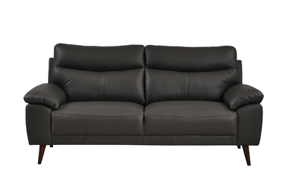 Vantage Genuine Leather Grey 3+2+1 Seater Sofa Set - Furniture Instore