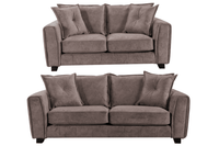 Somerford Fabric  Chocolate  3+2 Seater Sofa Set