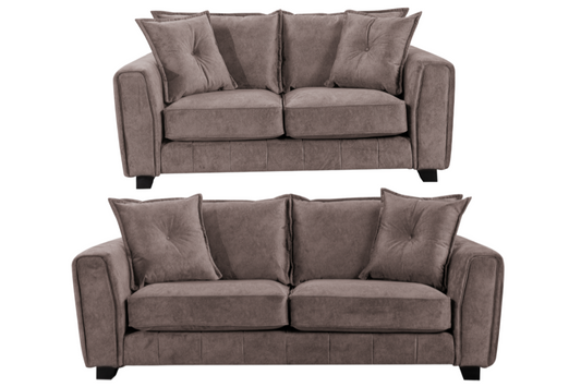 Somerford Fabric  Chocolate  3+2 Seater Sofa Set