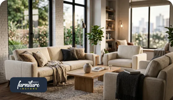 Best Cream 3+1+1 Sofas for Modern Living Rooms
