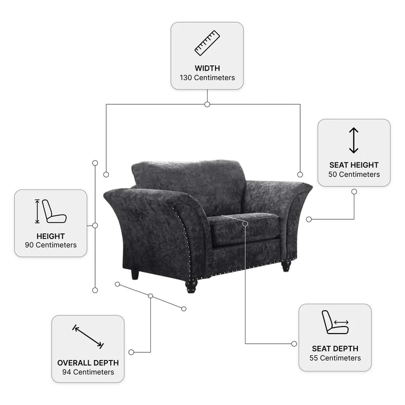canterbury-grey-fabric-2-1-1-seater-sofa-set-1-seater-measurement-diagram