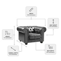 chesterfield-grey-leather-antique-3-1-seater-sofa-set-1-seater-measurement-diagram