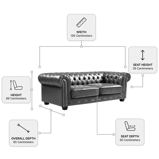 chesterfield-grey-leather-antique-3-2-1-seater-sofa-set-3-seater-measurement-diagram