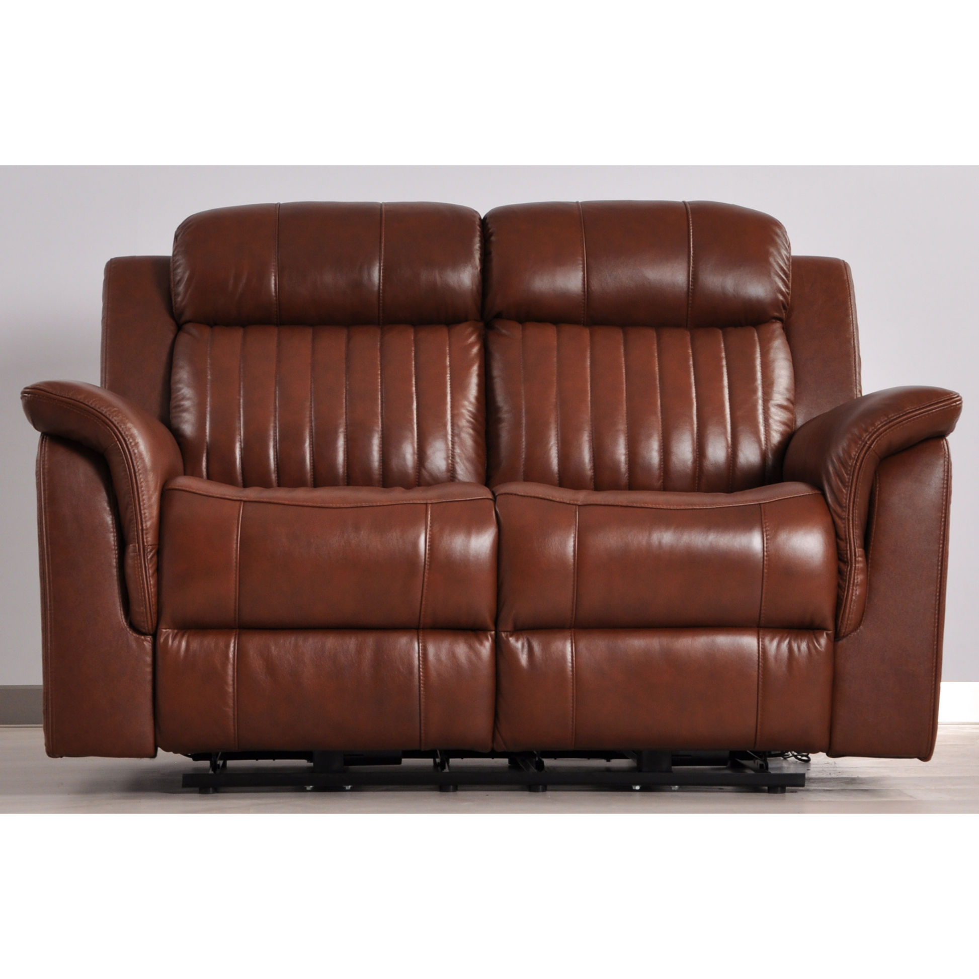 Cidliano tan 2-seater sofa in cozy room setting with warm tones and stylish decor.