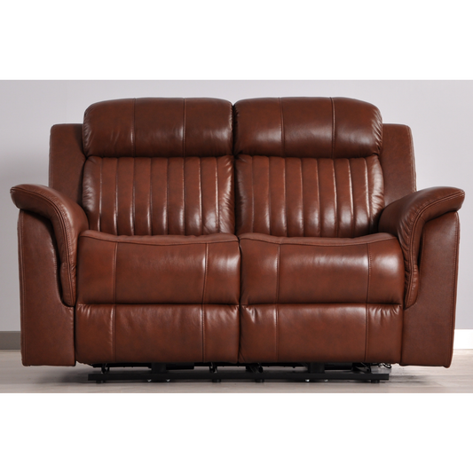 Cidliano tan 2-seater sofa in cozy room setting with warm tones and stylish decor.