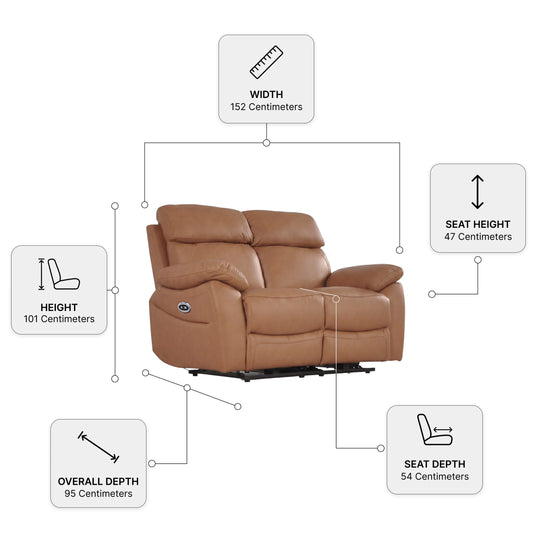 Electric Recliner 2+1 Seater Sofa Set