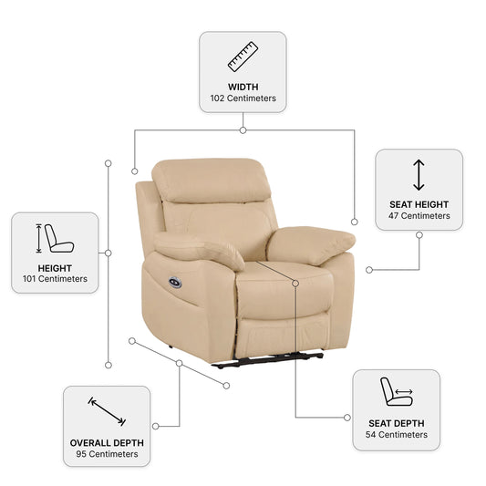 Dandrea Genuine Leather Cream 