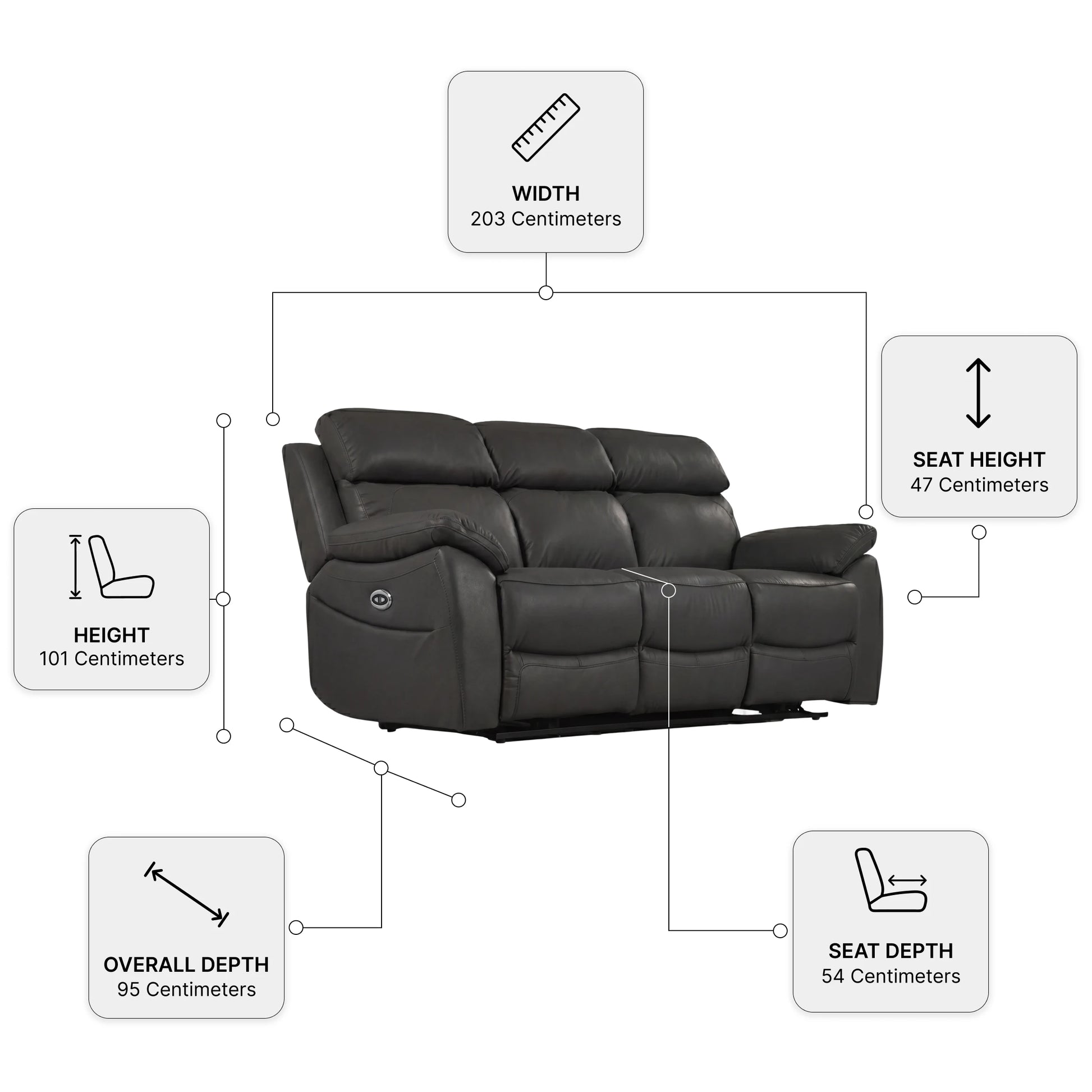 3 Seater Sofa