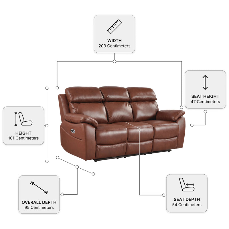 3 Seater Measurements