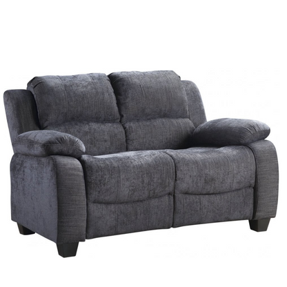 Outlet Valerie Grey Fabric 2 Seater Sofa