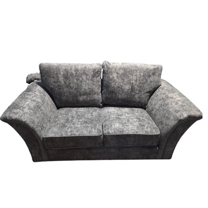 Outlet Canterbury Coal Fabric 2 Seater Sofa
