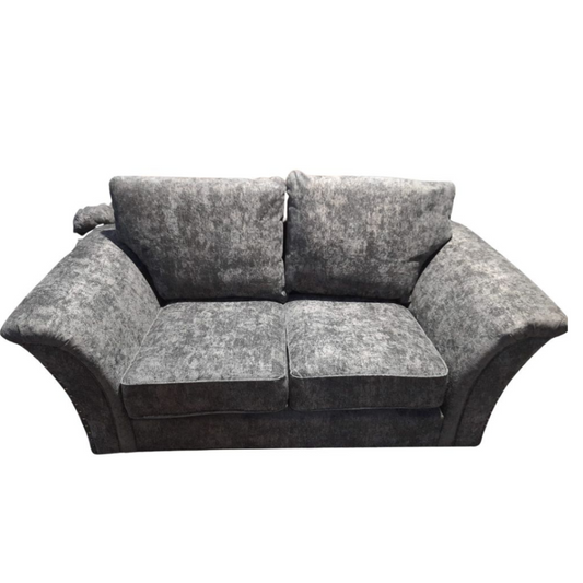 Outlet Canterbury Coal Fabric 2 Seater Sofa