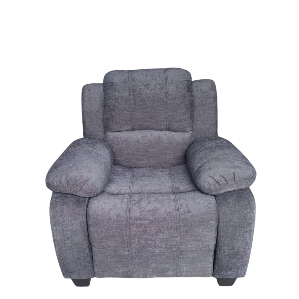 Outlet Valerie Charcoal Fabric Armchair