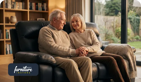 Electric Genuine Leather Recliner Sofas: Comfort at the Touch of a Button