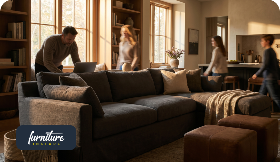 Family-Friendly Fabric Sofas That Work for Busy Homes