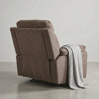 Foster Brown Fabric Electric
