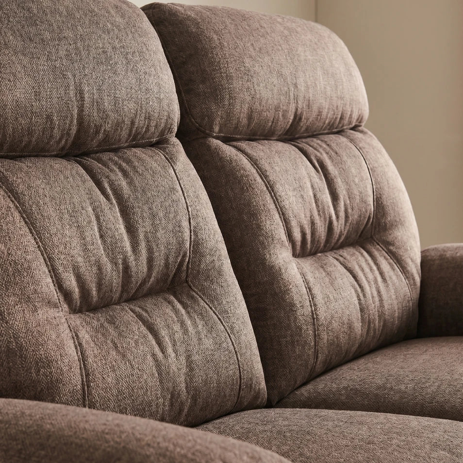 Foster Brown Fabric Electric