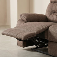 Foster Brown Electric Recliner 2+2
