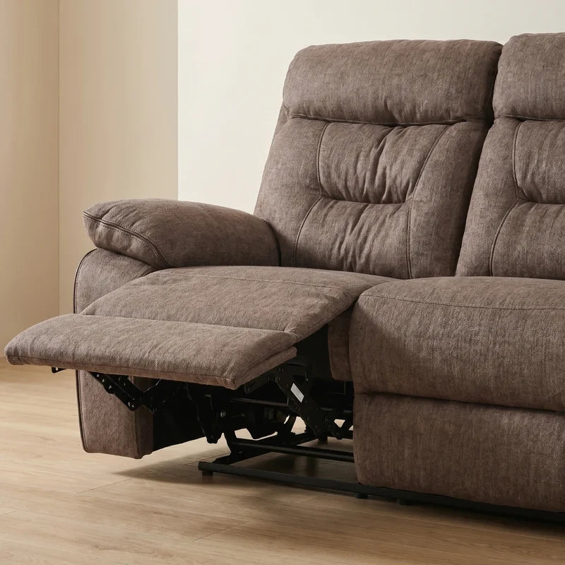 Foster Brown Recliner 3+1+1