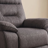 Foster Grey Fabric Electric Recliner 2+1+1