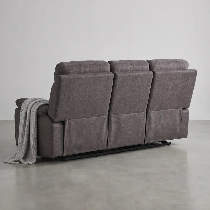 Foster Grey Fabric Electric Recliner