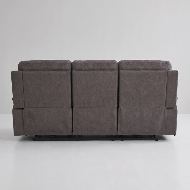 Foster Grey Fabric Seater Sofa Set