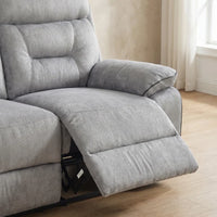Foster Light Grey Fabric 2+1