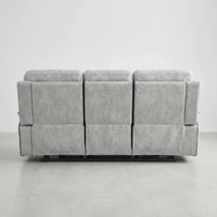 Foster Light Grey Fabric 3+1