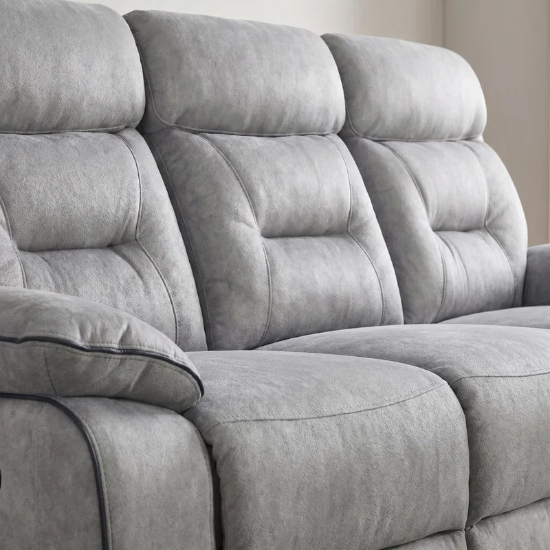 Foster Light Grey Fabric Electric