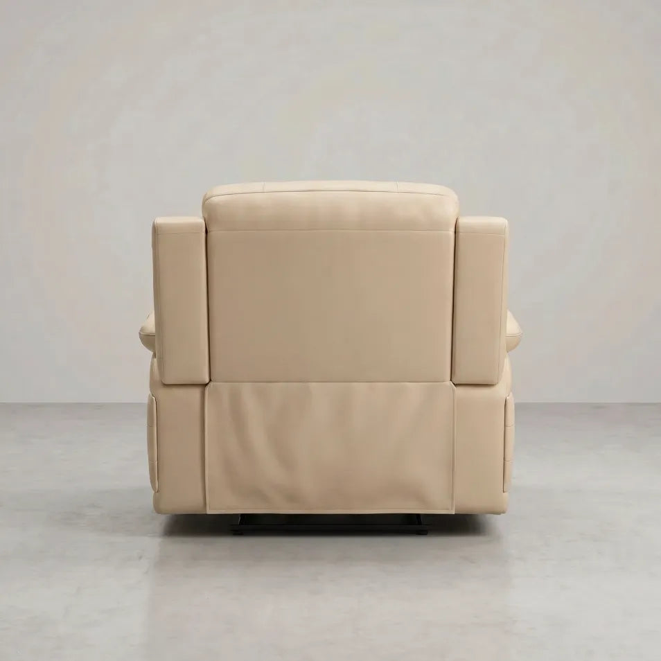 Cidliano Genuine Leather Cream Electric t