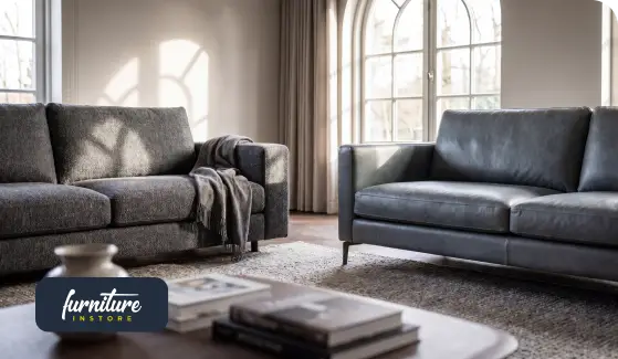 Grey Fabric vs Grey Leather Sofas: Which Is Better?