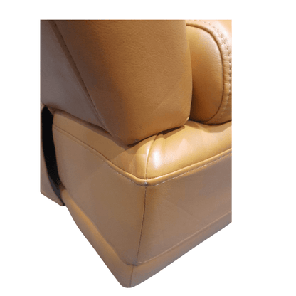 Outlet Islington Mustard Leather 2 Seater Sofa - Furniture Instore