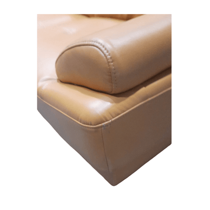 Outlet Islington Mustard Leather 2 Seater Sofa - Furniture Instore