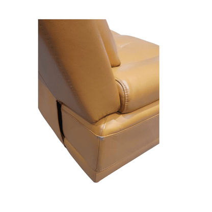 Outlet Islington Mustard Leather 2 Seater Sofa - Furniture Instore